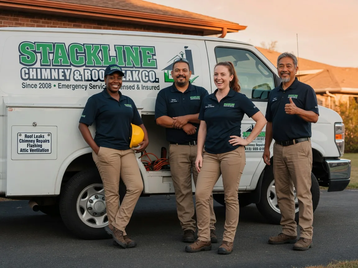 Chimney flashing repair company in Londonderry, OH